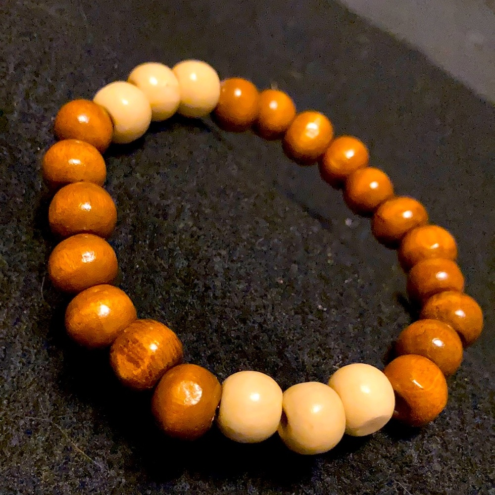 Soothing wooden beads